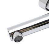 Bathroom Sink Faucet Single Handle Angled Delayed Faucet Water Tap for Home Hotel V1294-YM0901-3112240001211