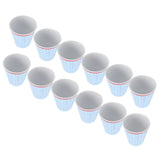 12PCS Imitation Ceramic Water Cup Drinking Mug for Restaurant School Kitchen Tableware V1294-YM0901-3118210152911