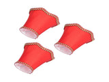3Pcs E14 Fabric Lamp Shade Modern ClipOn Lampshade for Home Wall Candle Lamps Chandelier Red V1294-YM0901-3119210187111