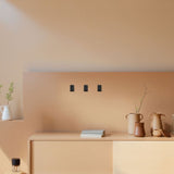 Black Wall Hooks for Hanging Bed Sheets, Rugs, Towels, and Home Organization V1366-AZ2-W-20249