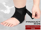2 Pcs Ankle Brace Kids Ankle Support for Sport Sprained Neoprene Breathable Compression Sleeve with V1258-DP02-C-2736