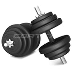 CORTEX 85kg EnduraShell Barbell & Dumbbell Weight Set V420-CSST-WPSECSET-O