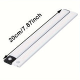 Motion Sensor Night Light LED Night Light Bar Home Lighting Garden Lighting - Black - Size 30CM V1106-124-85187-BLK-30CM