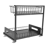 Under Sink Organizers and Storage Sliding Cabinet Basket Organizer 2 Tier Under Bathroom Storage V1294-YM0703-3117230092011