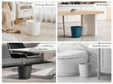 Small Trash Can, 3Pcs Bathroom Trash Can, Slim Round Waste Basket, for Kitchen, Dorm, Bedroom, V1366-AZ2-W-15814