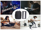 Electric Guitar Pedal Board with Effector Holder, Oxford Cloth, Portable and Sturdy, 1 Set V1369-AZ3-W-19430