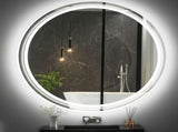 Interior Ave - 90cm Round Frameless LED Bathroom Mirror V355-IA-RWM-90