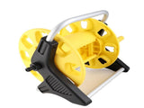 Garden Hose Reel Cart Yellow Hose Reel Cart Water Hose Cart Holds 30m of Water Pipe V1294-YM0901-3111230219411