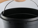 Stainless Steel Trash Can Silent Ergonomic Handle Kitchen Garbage Can with Antislip Footrest for V1294-YM3118220246311-0421