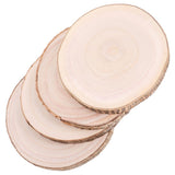 Ivory Wood Pot Holders Trivets for Hot Dishes Kitchen Supply 4Pcs V1369-AZ3-W-20639