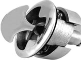 2Pcs Marine Grade Stainless Steel Floor Buckle Hatch Latch Flush Turning Lift Handle Recessed Pull V1259-DP01-A-1341