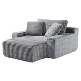 Modern Minimalist Modular Sofa - Dark grey V1316-SOFA-GREY-170-2