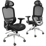 Mesh Chair, Adjustable High Back Desk Chair with Mesh Seat, Angle and Height Adjustable Home V952-XZKBYTQZYK00ZJ8S1V0