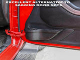 DP3 Front Door Storage Pockets, Door Side Insert Organizer Box for 2011-2018 Jeep Wrangler JK JKU V1258-DP02-WO-250