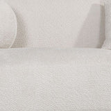 4 Seater Curved Fabric Sofa V43-SOF-DOVE