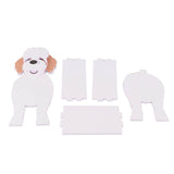 Cute Dog Flower Pot Dog Shaped Planter Pot Handicraft Plant Container Holder for Outdoor Indoor V1294-YM0717-3111220243011