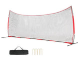Barricade Backstop Net, 20x10 ft Ball Sports Barrier Netting, Portable Practice Equipment with Carry V952-DQW2010YC000EHXS0V0