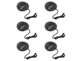 6PCS Low Voltage Deck Lights IP67 Waterproof Warm White LED Step Lamp for Garden Fence Stair 12 to V1294-YM0521-3119230023211