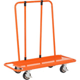 Drywall Cart, 3000 LBS Panel Dolly Cart with 45.28" x 21.8" Deck and 5" Swivel Wheels, Heavy-Duty V952-BLTCDGS000008IV4SV0