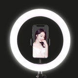 LED Studio Ring Light with Stand and Phone Holder 20cm V915-PE0152