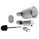 6pcs/set Bathroom Accessories Set Toothbrush Holder,Trash Can,Soap Dispenser V1294-YM0901-JY20664-03
