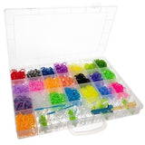 4400pcs DIY Loom Bands Rubber Band Kit, MultiColor V1237-ZY-506-0865