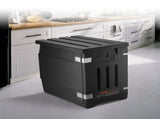 Insulated Food Pan Carrier, 90L Hot Box for Catering, LLDPE Food Box Carrier with Double Buckles, V952-SPBWXHSEPP90LLAXYV0