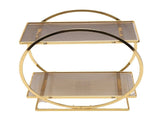 Dresser Perfume Organizer 2 Tier Perfume Stand Organizer Cosmetic Display Storage Shelf for Bathroom V1294-YM0901-3112250027811