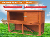 Little Buddies 2-Storey Wooden Pet Rabbit Hutch S0123