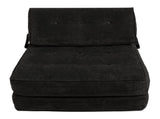 Levede 3 in 1 Convertible Sofa Bed Foldable Single Sleeper Chair Living Room SOFABED1012-BK-AU