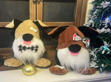 Dog Gnome Doggie Scandinavian Stuffed Gnomes Plush Puppy Tiered Tray Spring Decorations Farmhouse V1192-AZ-W-25883