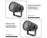LED Christmas Projection Light Christmas Decorations Winter Wonderland Decor - Black - Size V1102-129-18408-BLK-SNOWFLAKE