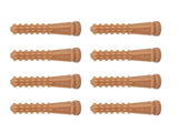 50PCS Feather Plucking Fingers Poultry Hair Removal Rubber Stick Replacement for Automatic Plucker V1294-YM0901-3111210224511