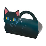 Halloween Kitten Tote Packing Carton Gable Boxes for Party Attractive Gift Boxes with in Handle V1192-AZ-W-30996