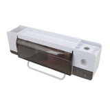 Toothbrush Cup Holder Multifunction Wall Mounted with Toothpaste Dispenser Towel Hook Toothbrush V1294-YM0521-3112220084113