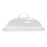 Splatter Cover Clear Transparent Acrylic Dustproof Rectangle Shape Convenient Practical Home Plate V1294-YM0626-3118220300612