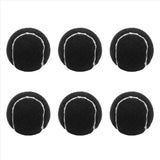 12Pcs Pack Tennis Balls Wear- Elastic Training Balls 66mm Ladies Beginners Practice Tennis ,Black V1366-AZ2-W-17882