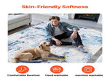 Area Rug, 1524x2133.6mm Large Washable Rug, Non-Slip and Tear-Resistant Soft Carpet, Pet & Child V952-JXZXDT5X7FTX23OBS001V0