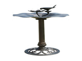 Lotus bird bath Bronze V231-CR-802-BRONZE