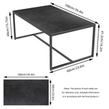 Elegant Heavy Duty Stone Coffee & Side Table V767-JJ-XZ311-WKH