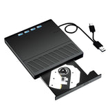 CD/DVD Burner & Card Reader Black V1221-XM-KLJ-001