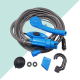 SWETRACE Portable Outdoor Camping Shower Blue 1Set 7.1x3.1x1.6in Plastic V1189-LWWAL-20260327-03592
