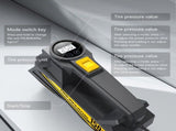 Black CaRSun Tire Inflator Portable Air Compressor LED Light Tire Inflator DC 12V V1106-806-BLA-79386