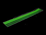 Indoor Practice Putting Green 2.5m Mat Inclined Ball Return Fake Grass 2 Holes V63-834791