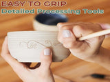 51 Piece Clay Tool Set for Modeling and Pottery V1237-ZY-818-187