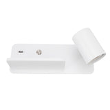 LED Wall Light USB Interface Wireless Charging LED Wall Lamp for Living Room Bedroom 85265V White V1294-YM3119220151211-0421