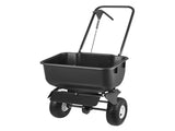 Push Lawn Spreader, 3.6m Spreading Width, Broadcast Spreader with 36.3kg Load Capacity & 10 in V952-TCSBJ80LBS12D3MUC001V0