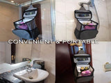 Mesh Shower Caddy Tote Bag, Portable Toiletry Bag Bath Organizer for College Dorms, Gym, Camp, Women V1258-DP02-C-628