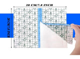 Dialysis Catheter 8 x 8 Inch Shower Cover Peritoneal Dialysis Accessories Protector Waterproof V1370-AZ4-17822