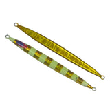 Finesse Lumo Fastdrop Jig, 250gm, Gold Stripe, Qty 2 V658-93MC000683013